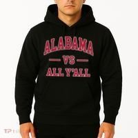 Co. Alabama ' Black Cotton Polyester Blend Modern Classic Hoodie thumb 2