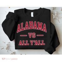Co. Alabama ' Black Cotton Polyester Blend Modern Classic Sweatshirt thumb 2