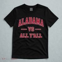 Co. Alabama ' Black Cotton Polyester Blend Modern Classic T-Shirt thumb 5
