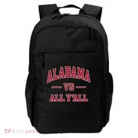 Co. Alabama ' Black Cotton Polyester Blend Modern Classic Backpack thumb 0