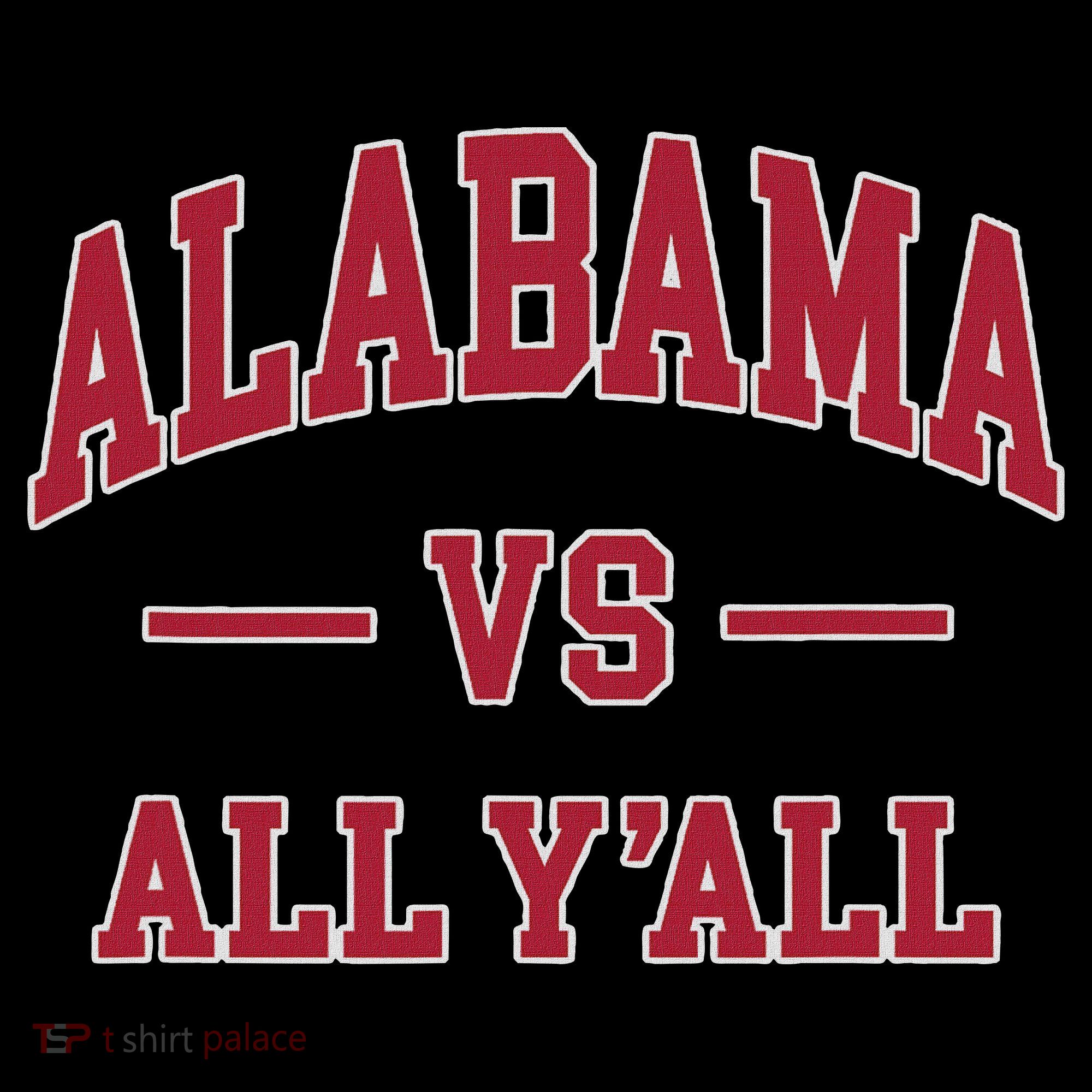 Co. Alabama ' Black Cotton Polyester Blend Modern Classic Coaster