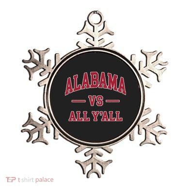 Co. Alabama ' Black Cotton Polyester Blend Modern Classic Ornament