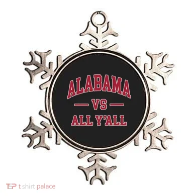 Co. Alabama ' Black Cotton Polyester Blend Modern Classic Ornament