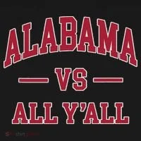 Co. Alabama ' Black Cotton Polyester Blend Modern Classic Ornament thumb 1