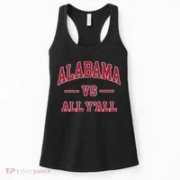 Co. Alabama ' Black Cotton Polyester Blend Modern Classic Women's Tank Top thumb 0