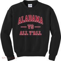 Co. Alabama ' Black Cotton Polyester Blend Modern Classic Kids Sweatshirt thumb 0