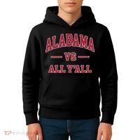 Co. Alabama ' Black Cotton Polyester Blend Modern Classic Kids Hoodie thumb 4