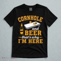 Cornhole And Beer Cornhole Player Funny Cornhole Team T-Shirt thumb 5