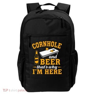 Cornhole And Beer Cornhole Player Funny Cornhole Team Backpack