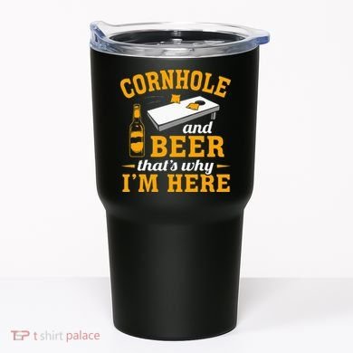 Cornhole And Beer Cornhole Player Funny Cornhole Team Tumbler