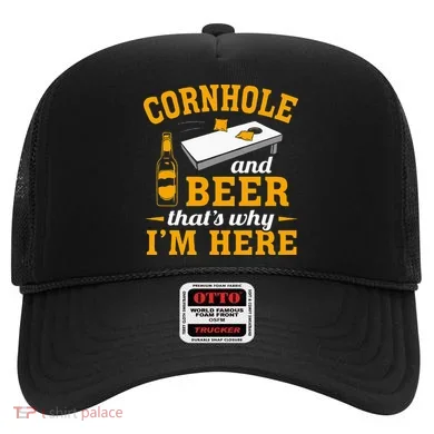 Cornhole And Beer Cornhole Player Funny Cornhole Team Hat
