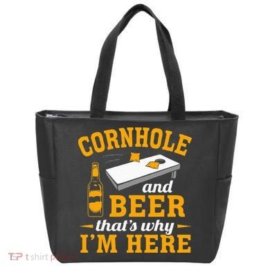 Cornhole And Beer Cornhole Player Funny Cornhole Team Bag