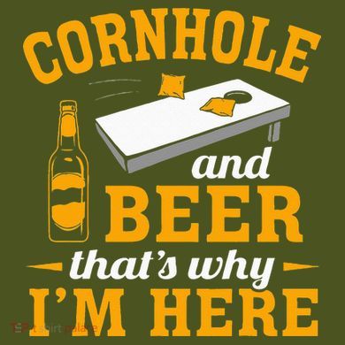 Cornhole And Beer Cornhole Player Funny Cornhole Team The Baniff Cuffed Pom Beanie