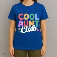 Cool Aunt Club Nephew Niece Nephews Auntie Cute Gift T-Shirt thumb 4