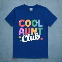 Cool Aunt Club Nephew Niece Nephews Auntie Cute Gift T-Shirt thumb 5