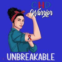 Chd Awareness Congenital Heart Defect Warrior Unbreakable Gift Toddler Hoodie thumb 2