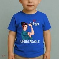 Chd Awareness Congenital Heart Defect Warrior Unbreakable Gift Toddler T-Shirt thumb 2