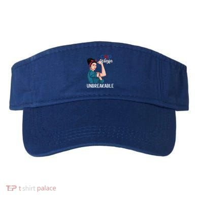 Chd Awareness Congenital Heart Defect Warrior Unbreakable Gift Visor