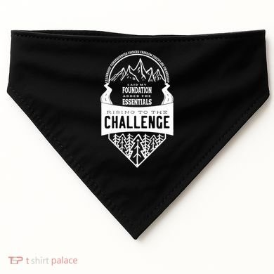 Challenge A Classical Conversations Homeschooler Gift USA-Made Doggie Bandana