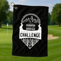 Challenge A Classical Conversations Homeschooler Gift Golf Towel thumb 1