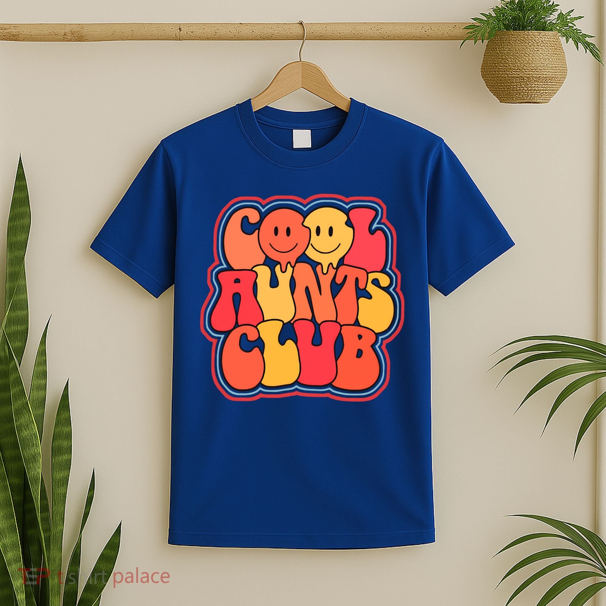 Cool Aunts Club Cute Groovy Aunt Life Auntie Gift T-Shirt