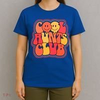 Cool Aunts Club Cute Groovy Aunt Life Auntie Gift T-Shirt thumb 4