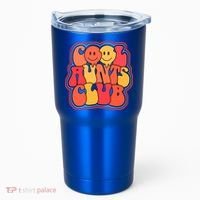 Cool Aunts Club Cute Groovy Aunt Life Auntie Gift Tumbler thumb 0