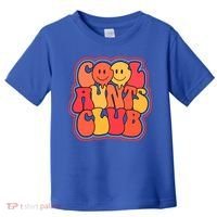 Cool Aunts Club Cute Groovy Aunt Life Auntie Gift Toddler T-Shirt thumb 0