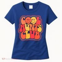 Cool Aunts Club Cute Groovy Aunt Life Auntie Gift Women's T-Shirt thumb 0