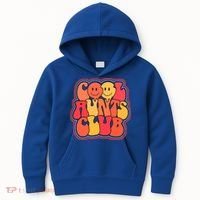 Cool Aunts Club Cute Groovy Aunt Life Auntie Gift Kids Hoodie thumb 0