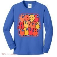 Cool Aunts Club Cute Groovy Aunt Life Auntie Gift Kids Long Sleeve Shirt thumb 0