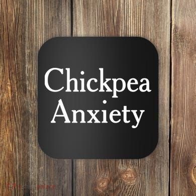 Chickpea Anxiety Coaster