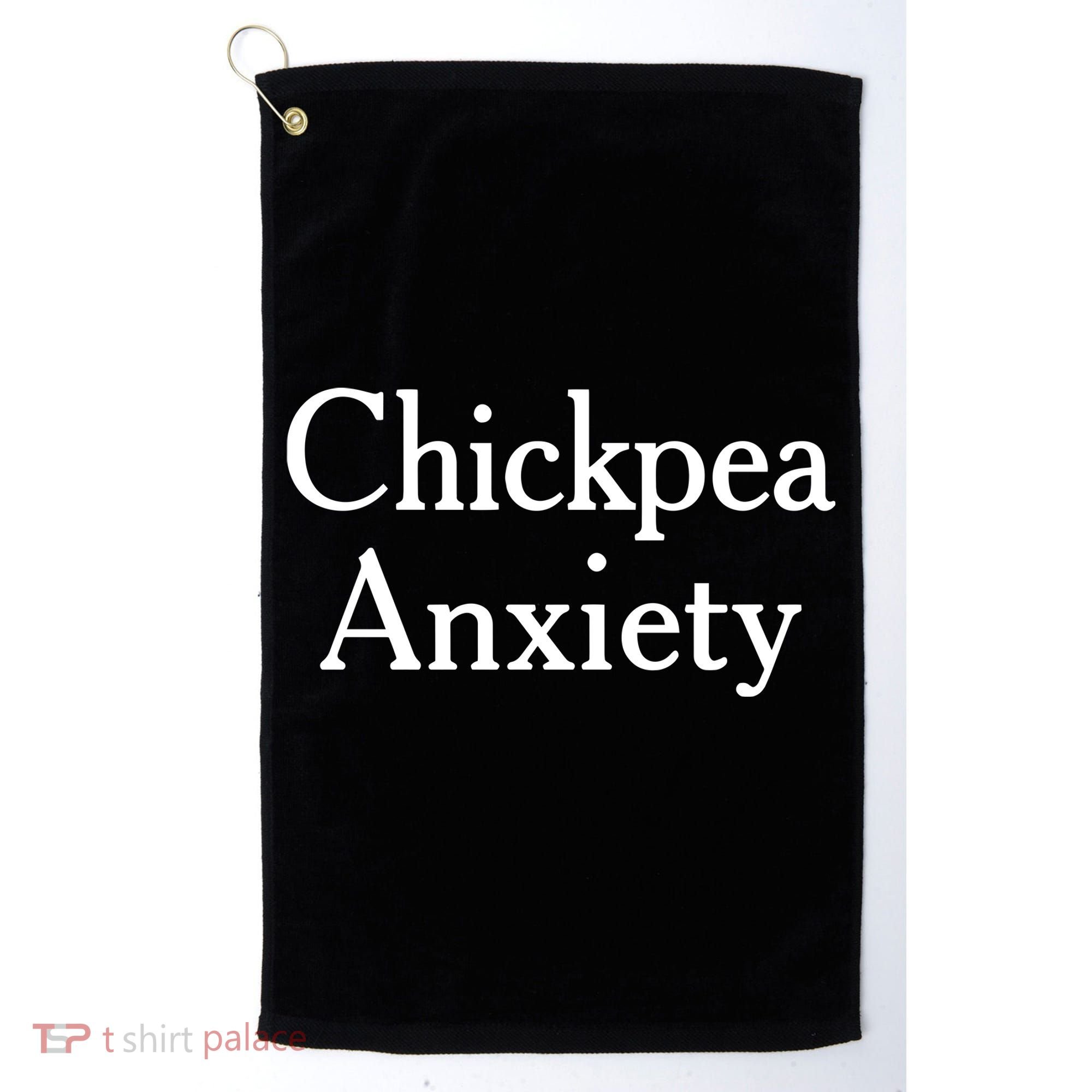 Chickpea Anxiety Golf Towel