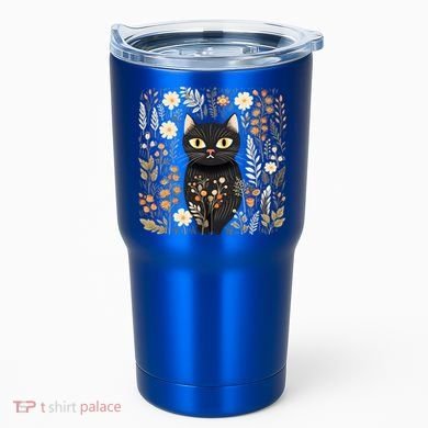 Cottagecore Aesthetic Cat Gift Tumbler