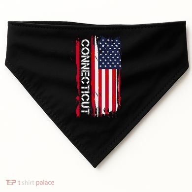 Connecticut America USA-Made Doggie Bandana