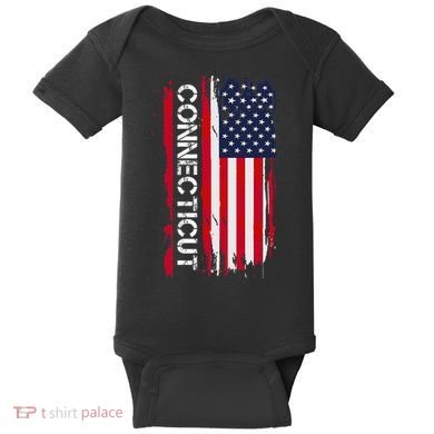Connecticut America Baby Bodysuit