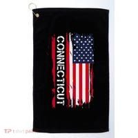Connecticut America Golf Towel thumb 0