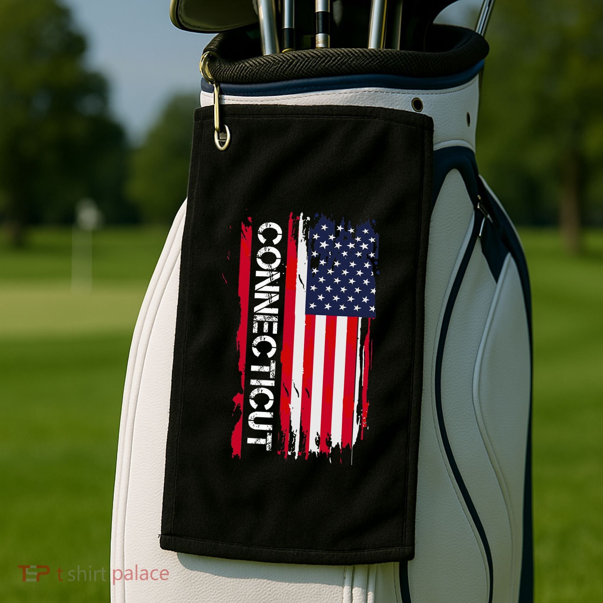 Connecticut America Golf Towel