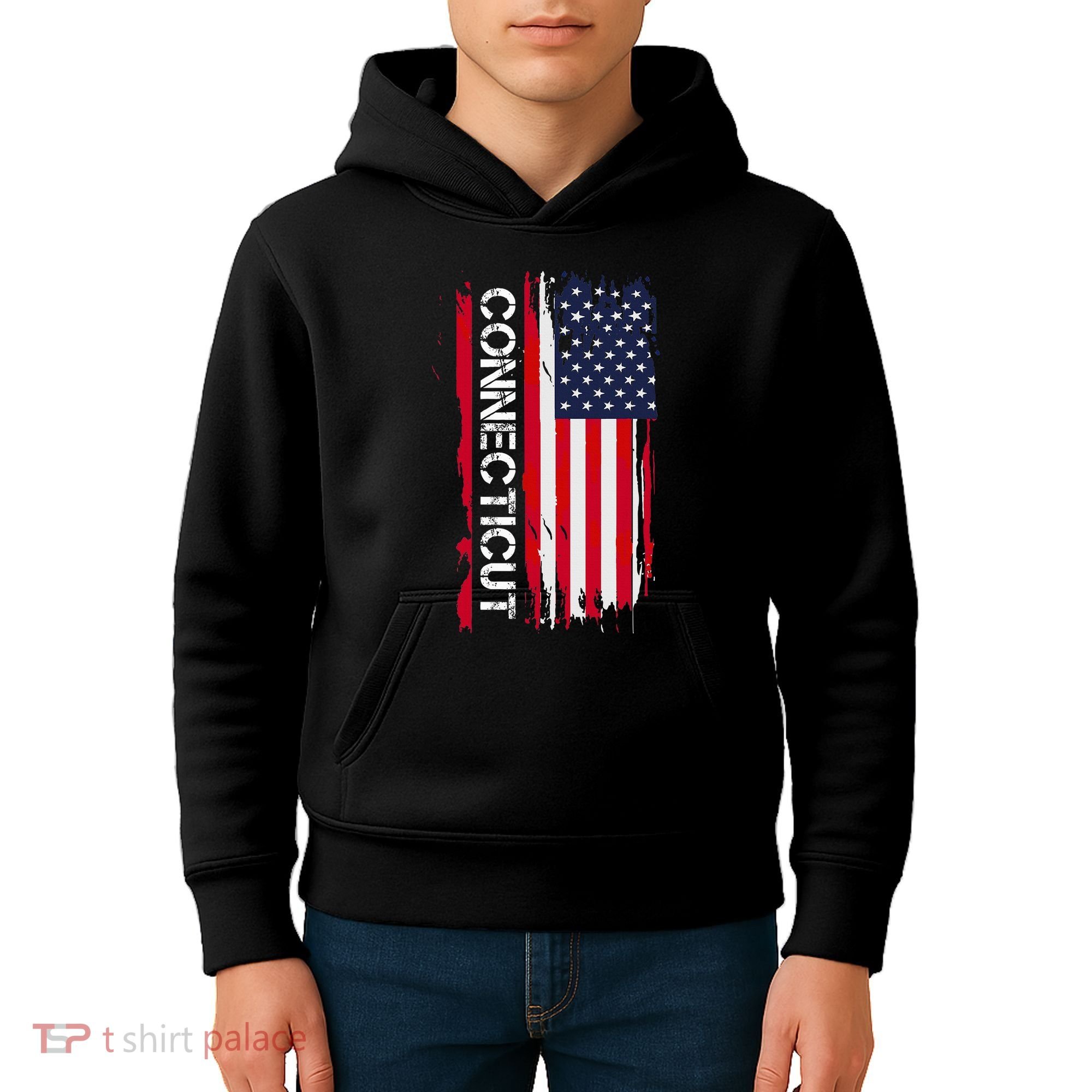Connecticut America Kids Hoodie