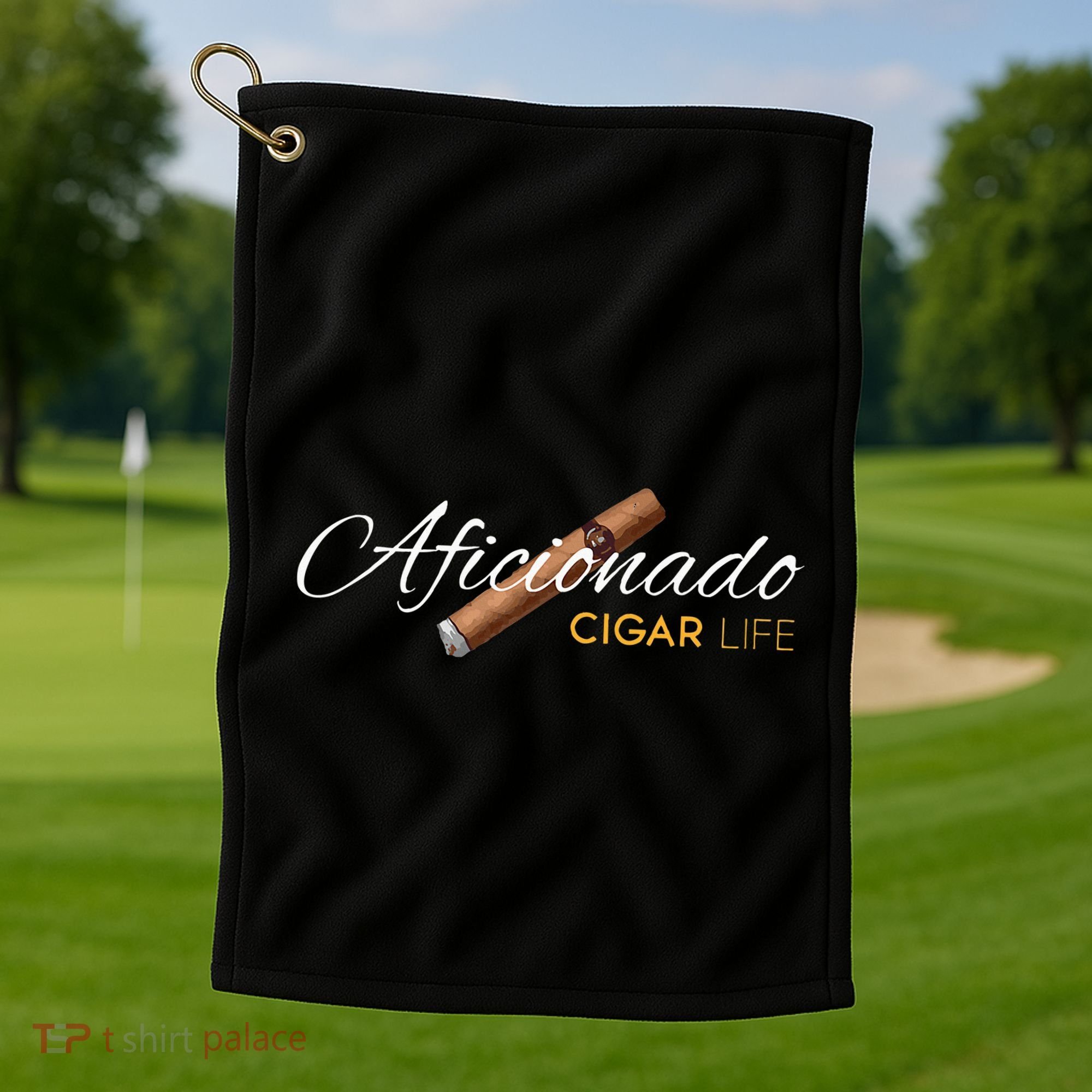 Cigar Aficionado. Cigar Life Golf Towel