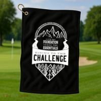 Challenge A Classical Conversations Homeschooler Gift Golf Towel thumb 1