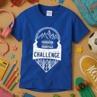 Challenge A Classical Conversations Homeschooler Gift Kids T-Shirt thumb 3