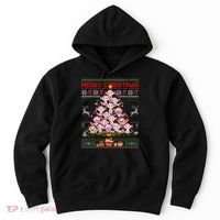 Cute Axolotl Christmas Tree Ugly Sweater   Hoodie thumb 0