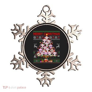 Cute Axolotl Christmas Tree Ugly Sweater   Ornament