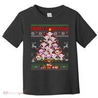 Cute Axolotl Christmas Tree Ugly Sweater   Toddler T-Shirt thumb 0
