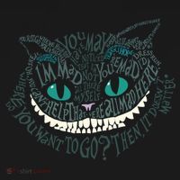 Cheshire Alice Cat We're All Mad Here Wonderland Women's Hoodie thumb 2