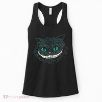 Cheshire Alice Cat We're All Mad Here Wonderland Women's Tank Top thumb 0