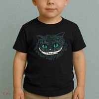 Cheshire Alice Cat We're All Mad Here Wonderland Toddler T-Shirt thumb 2
