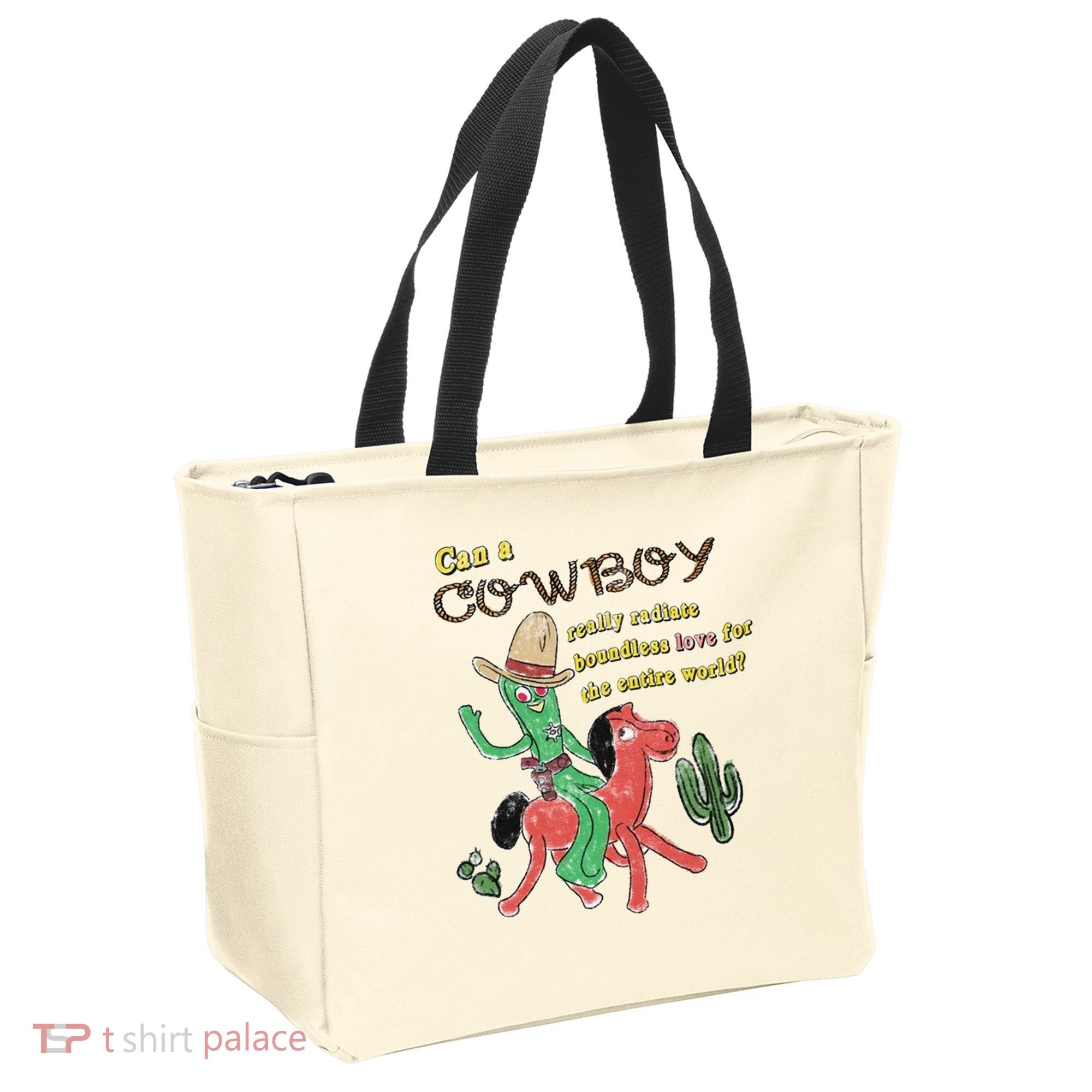 Can A Cowboy Really Radiate Boundless Love For The Entire World Tote Bag