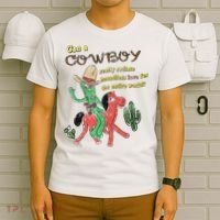 Can A Cowboy Really Radiate Boundless Love For The Entire World T-Shirt thumb 6